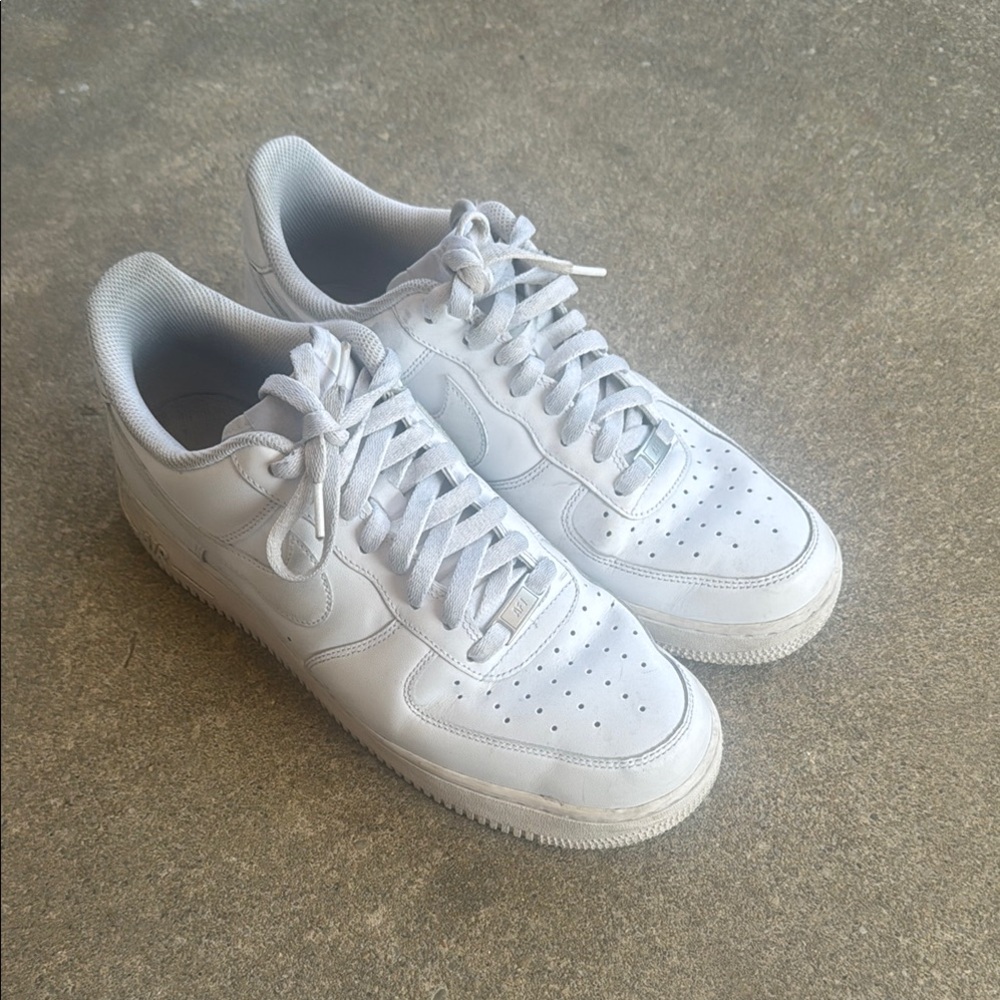 White Air Force 1s